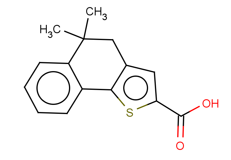 5,5-dimethyl-4H,5H-naphtho[1,2-b]thiophene-2-carboxylic acid