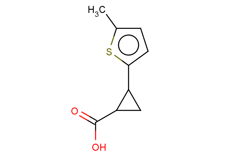 2-(5-methylthiophen-2-yl)cyclopropane-1-carboxylic acid