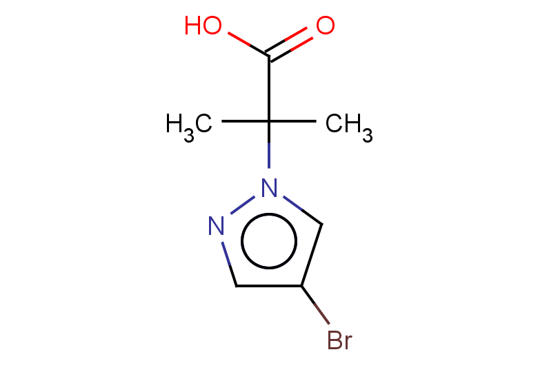 2-(4-bromo-1H-pyrazol-1-yl)-2-methylpropanoic acid