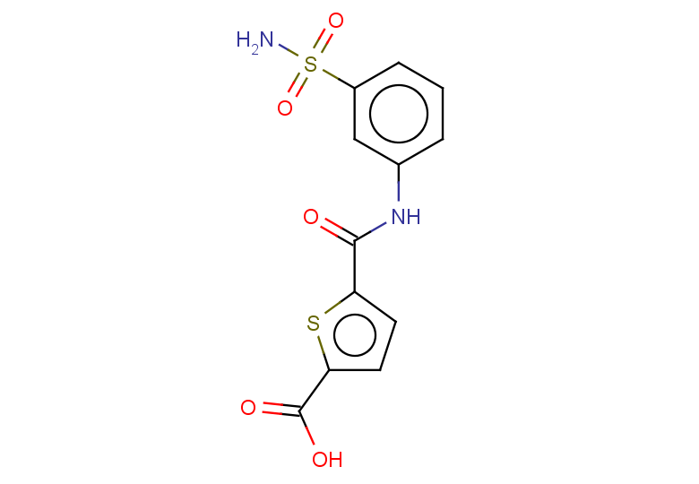 5-[(3-sulfamoylphenyl)carbamoyl]thiophene-2-carboxylic acid