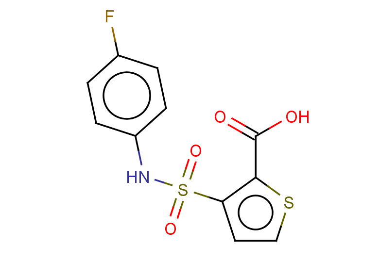 3-[(4-fluorophenyl)sulfamoyl]thiophene-2-carboxylic acid