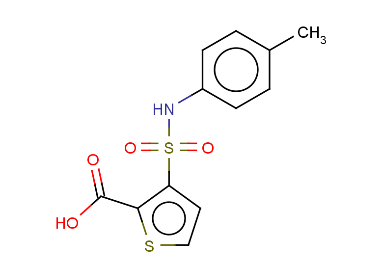3-[(4-methylphenyl)sulfamoyl]thiophene-2-carboxylic acid