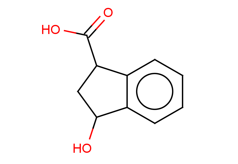 3-hydroxy-2,3-dihydro-1H-indene-1-carboxylic acid