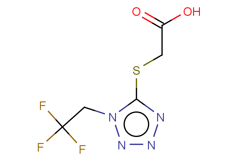 2-{[1-(2,2,2-trifluoroethyl)-1H-1,2,3,4-tetrazol-5-yl]sulfanyl}acetic acid