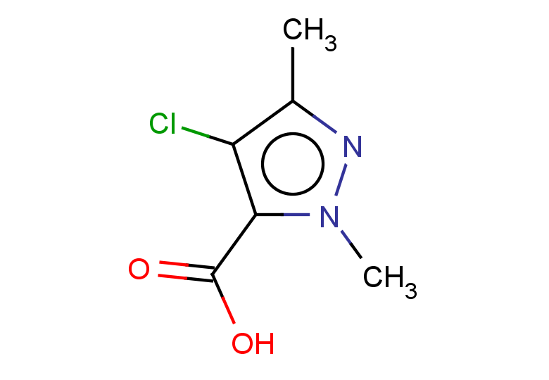 4-chloro-1,3-dimethyl-1H-pyrazole-5-carboxylic acid