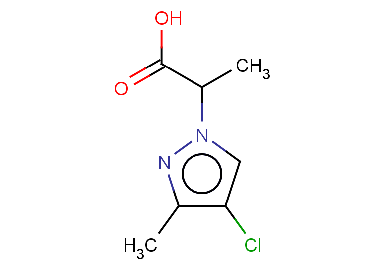 2-(4-chloro-3-methyl-1H-pyrazol-1-yl)propanoic acid