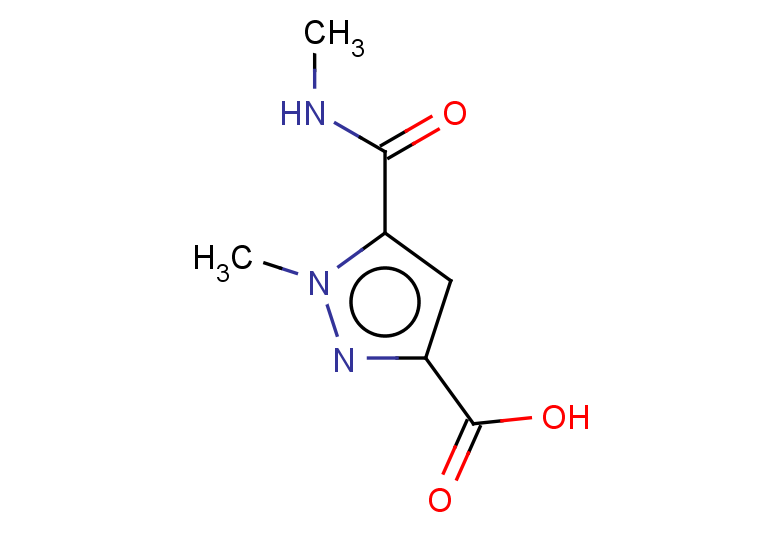 1-methyl-5-(methylcarbamoyl)-1H-pyrazole-3-carboxylic acid