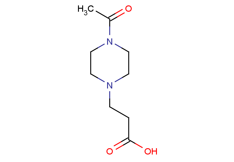 3-(4-acetylpiperazin-1-yl)propanoic acid
