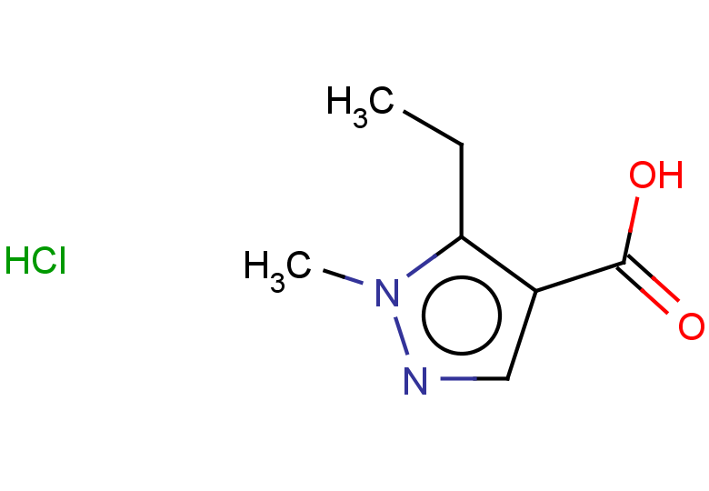 5-ethyl-1-methyl-1H-pyrazole-4-carboxylic acid hydrochloride