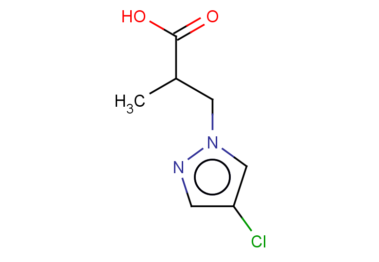 3-(4-chloro-1H-pyrazol-1-yl)-2-methylpropanoic acid
