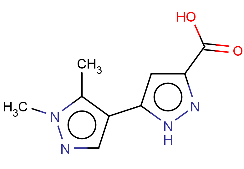 5-(1,5-dimethyl-1H-pyrazol-4-yl)-1H-pyrazole-3-carboxylic acid