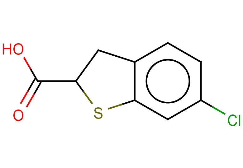 6-chloro-2,3-dihydro-1-benzothiophene-2-carboxylic acid