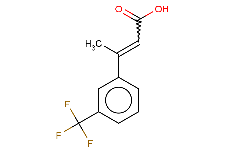 3-[3-(trifluoromethyl)phenyl]but-2-enoic acid