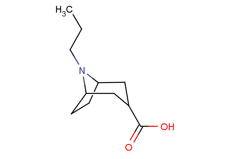 8-propyl-8-azabicyclo[3.2.1]octane-3-carboxylic acid