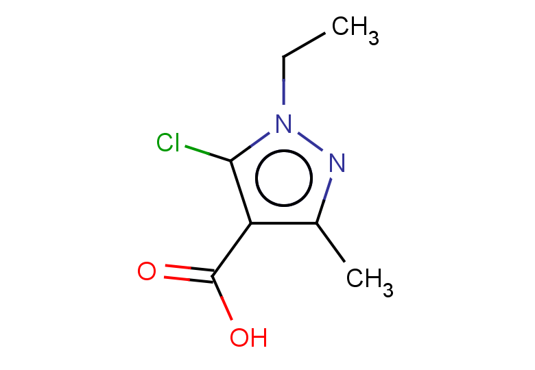 5-chloro-1-ethyl-3-methyl-1H-pyrazole-4-carboxylic acid
