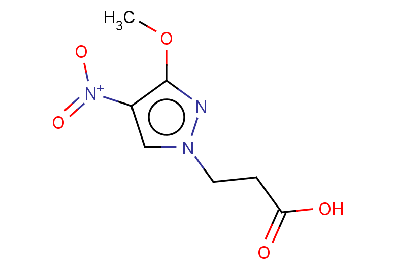 3-(3-methoxy-4-nitro-1H-pyrazol-1-yl)propanoic acid