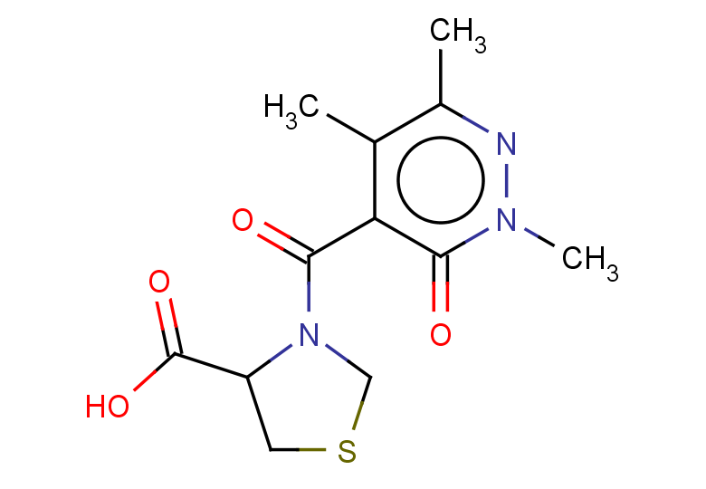 3-(2,5,6-trimethyl-3-oxo-2,3-dihydropyridazine-4-carbonyl)-1,3-thiazolidine-4-carboxylic acid