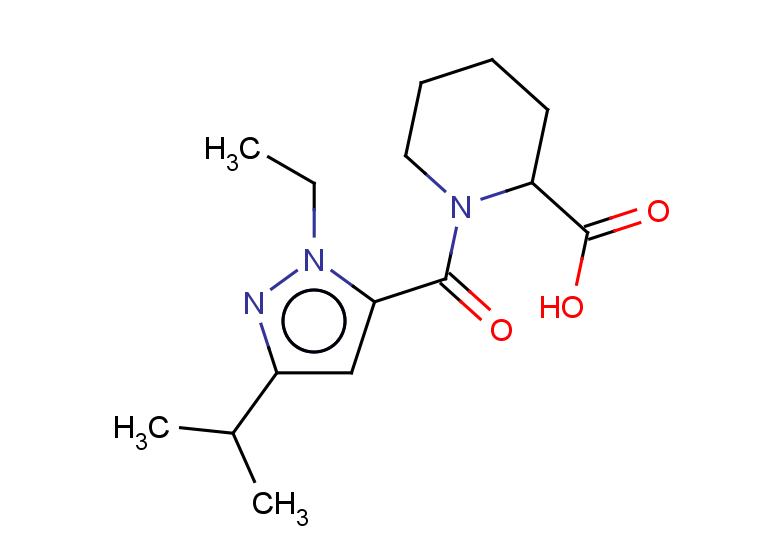 1-[1-ethyl-3-(propan-2-yl)-1H-pyrazole-5-carbonyl]piperidine-2-carboxylic acid