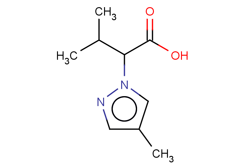 3-methyl-2-(4-methyl-1H-pyrazol-1-yl)butanoic acid