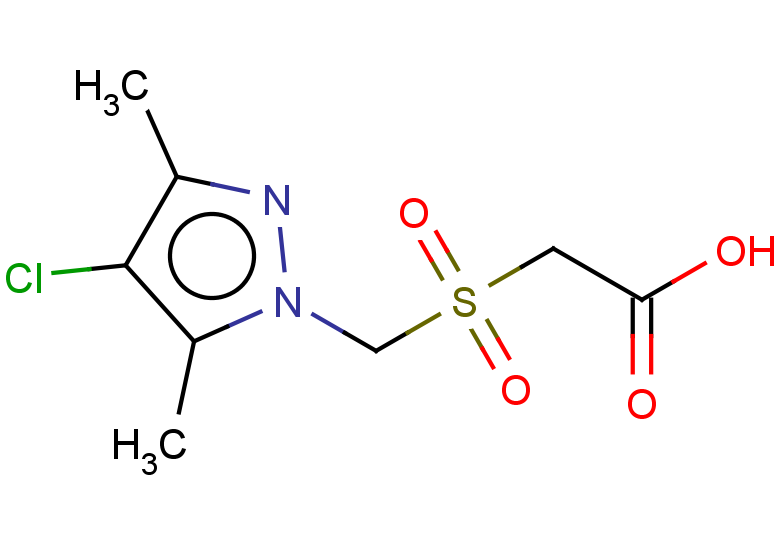 2-[(4-chloro-3,5-dimethyl-1H-pyrazol-1-yl)methanesulfonyl]acetic acid