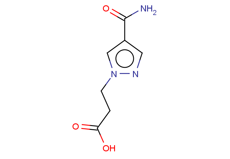 3-(4-carbamoyl-1H-pyrazol-1-yl)propanoic acid