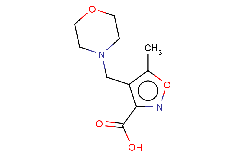 5-methyl-4-(morpholin-4-ylmethyl)-1,2-oxazole-3-carboxylic acid