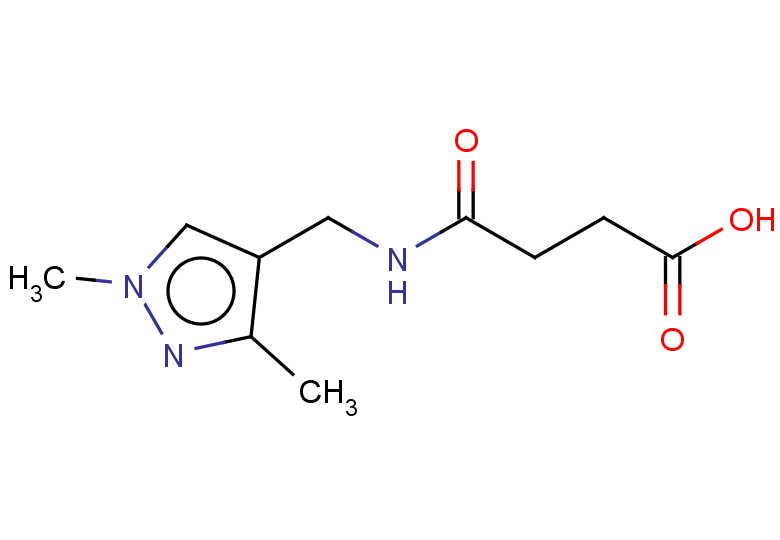 3-{[(1,3-dimethyl-1H-pyrazol-4-yl)methyl]carbamoyl}propanoic acid