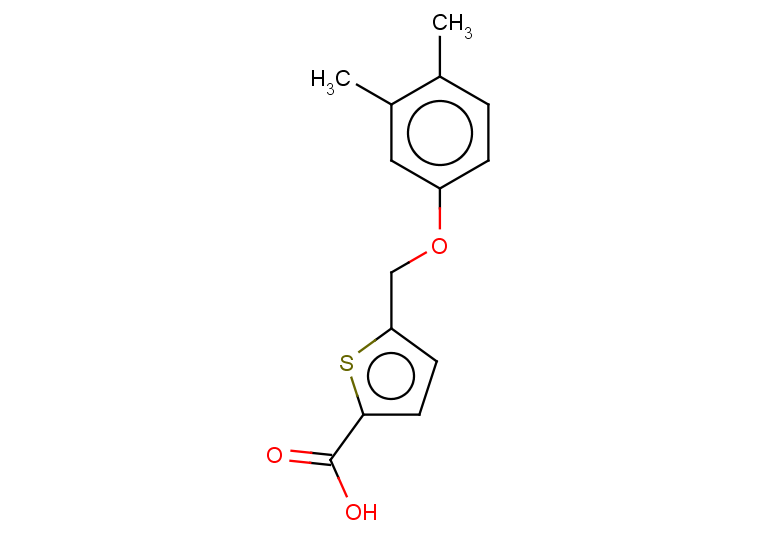 5-(3,4-dimethylphenoxymethyl)thiophene-2-carboxylic acid