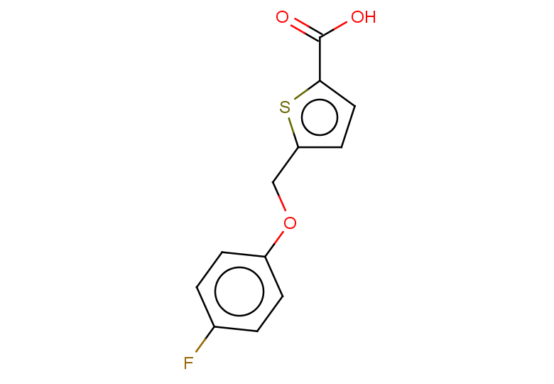 5-(4-fluorophenoxymethyl)thiophene-2-carboxylic acid