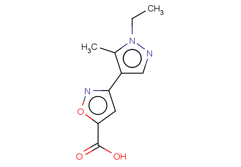 3-(1-ethyl-5-methyl-1H-pyrazol-4-yl)-1,2-oxazole-5-carboxylic acid