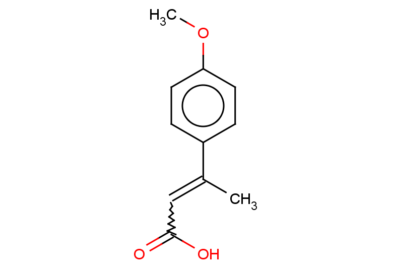 3-(4-methoxyphenyl)but-2-enoic acid