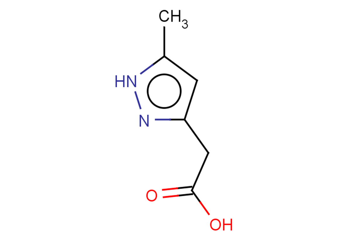 2-(5-methyl-1H-pyrazol-3-yl)acetic acid