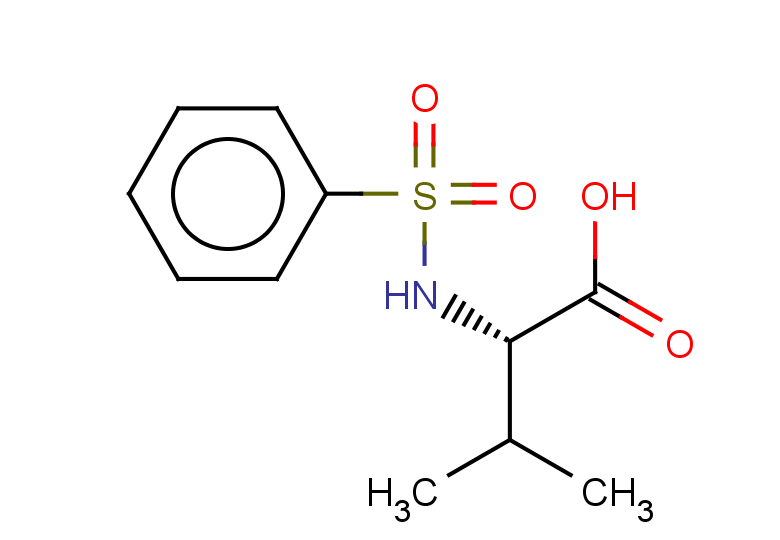 (2S)-2-benzenesulfonamido-3-methylbutanoic acid