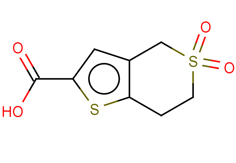 5,5-dioxo-4H,6H,7H-5lambda6-thieno[3,2-c]thiopyran-2-carboxylic acid