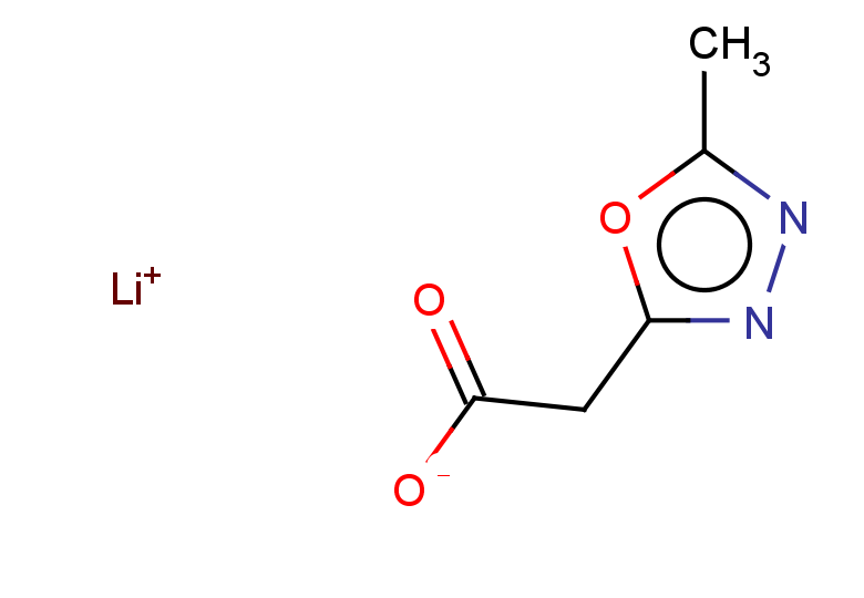 lithium(1+) ion 2-(5-methyl-1,3,4-oxadiazol-2-yl)acetate