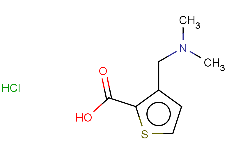3-[(dimethylamino)methyl]thiophene-2-carboxylic acid hydrochloride