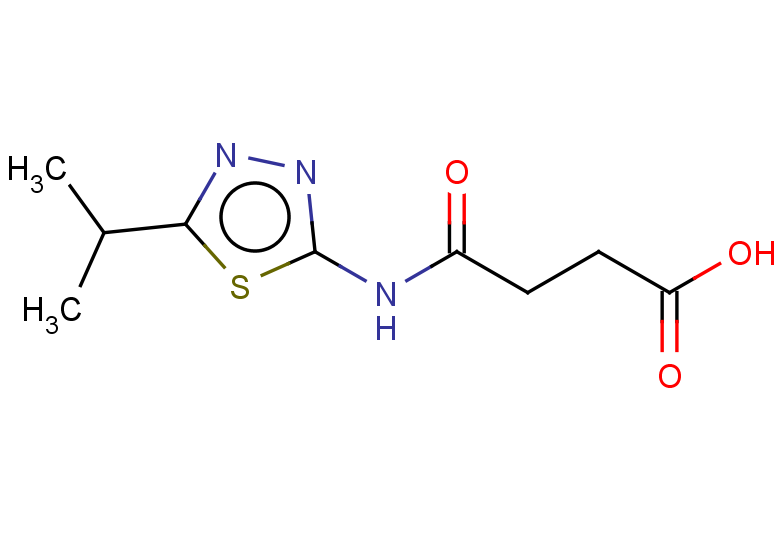 3-{[5-(propan-2-yl)-1,3,4-thiadiazol-2-yl]carbamoyl}propanoic acid