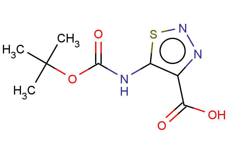 5-{[(tert-butoxy)carbonyl]amino}-1,2,3-thiadiazole-4-carboxylic acid