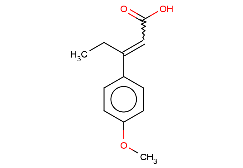 3-(4-methoxyphenyl)pent-2-enoic acid