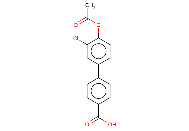 4-[4-(acetyloxy)-3-chlorophenyl]benzoic acid