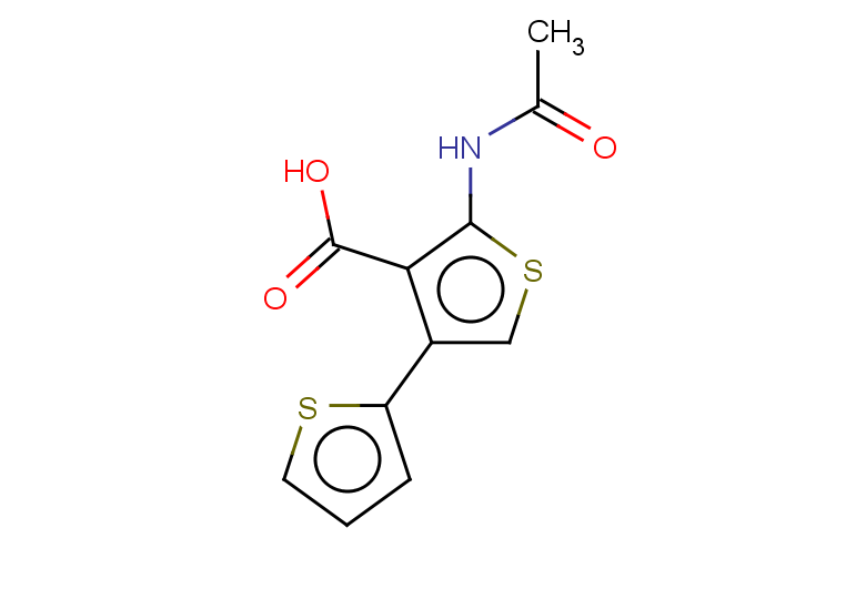 2-acetamido-4-(thiophen-2-yl)thiophene-3-carboxylic acid