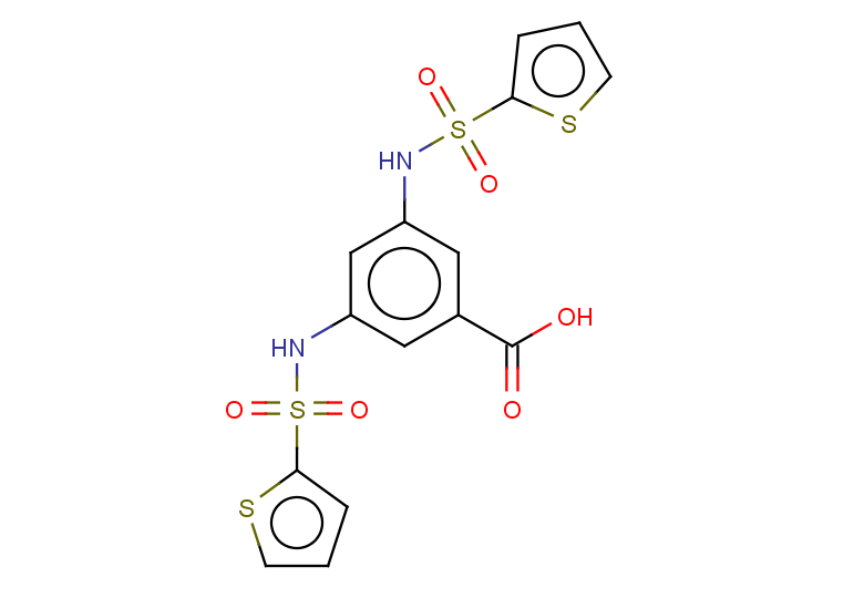 3,5-bis(thiophene-2-sulfonamido)benzoic acid