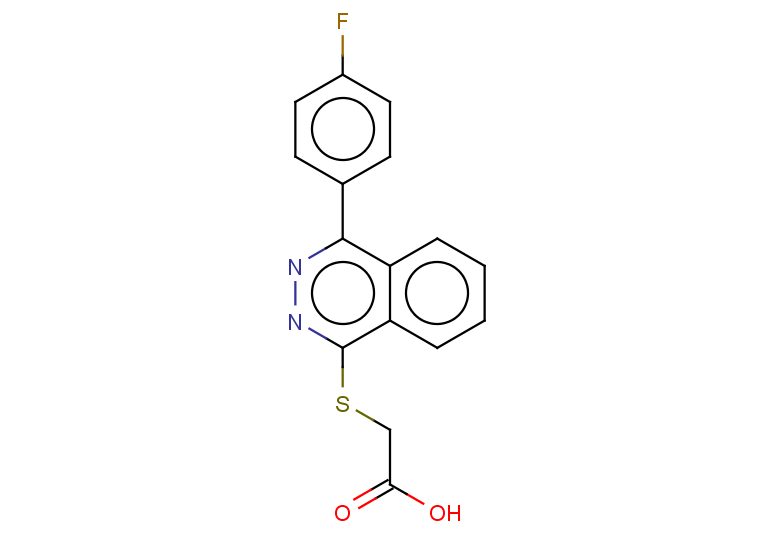 2-{[4-(4-fluorophenyl)phthalazin-1-yl]sulfanyl}acetic acid
