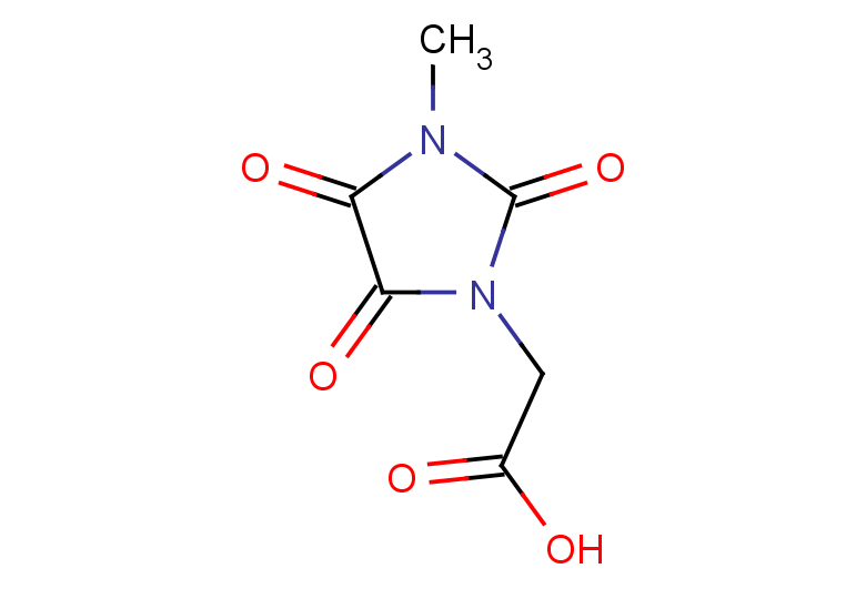 2-(3-methyl-2,4,5-trioxoimidazolidin-1-yl)acetic acid