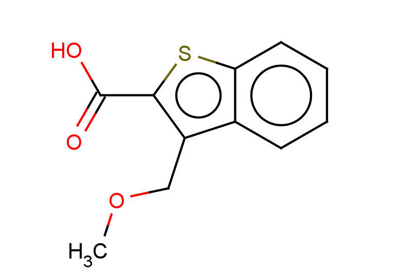 3-(methoxymethyl)-1-benzothiophene-2-carboxylic acid
