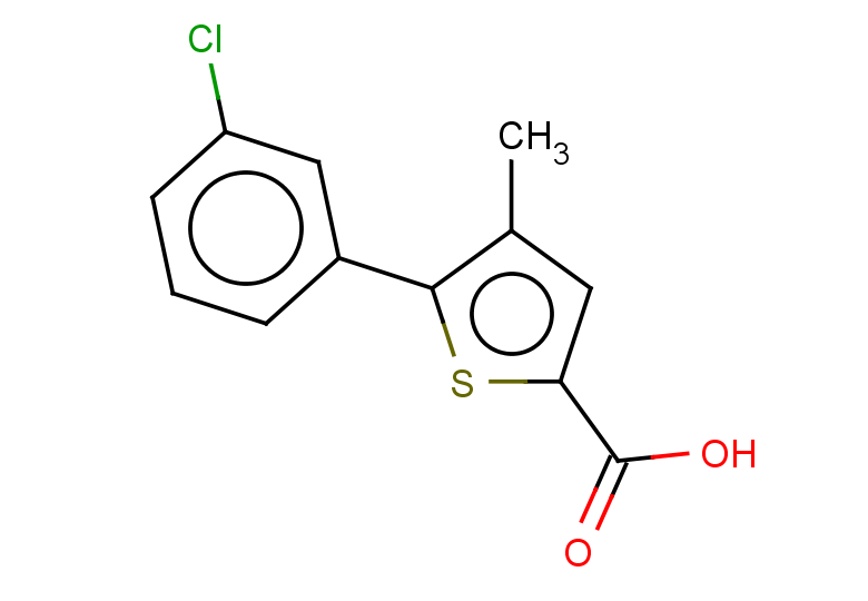 5-(3-chlorophenyl)-4-methylthiophene-2-carboxylic acid