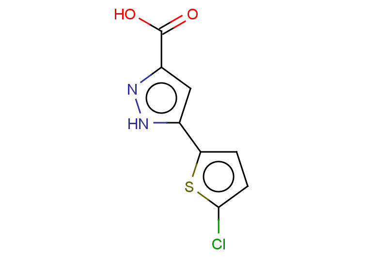 5-(5-chlorothiophen-2-yl)-1H-pyrazole-3-carboxylic acid
