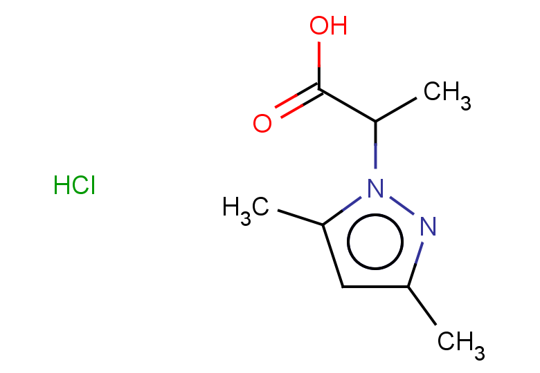 2-(3,5-dimethyl-1H-pyrazol-1-yl)propanoic acid hydrochloride