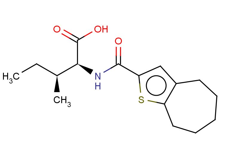 (2S,3S)-2-{4H,5H,6H,7H,8H-cyclohepta[b]thiophen-2-ylformamido}-3-methylpentanoic acid
