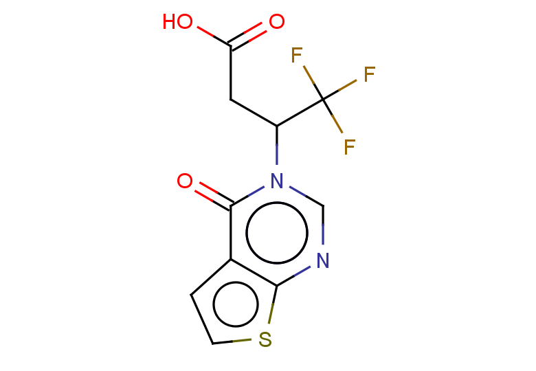 4,4,4-trifluoro-3-{4-oxo-3H,4H-thieno[2,3-d]pyrimidin-3-yl}butanoic acid